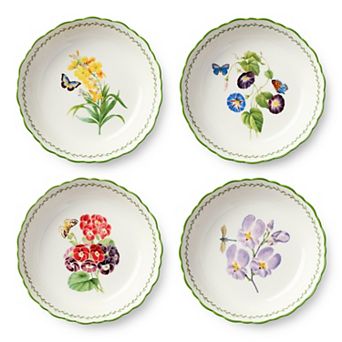 Certified International Mirabella 9 Inch Soup Bowls Set of 4