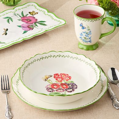 Certified International Mirabella 9 Inch Soup Bowls Set of 4