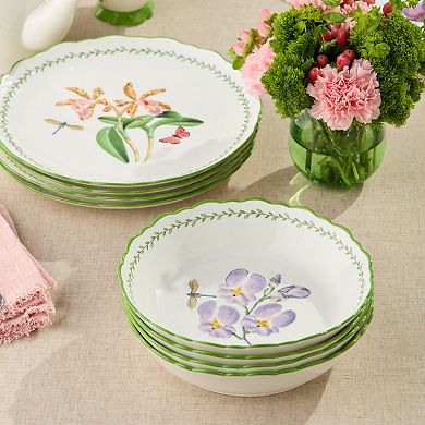 Certified International Mirabella 9 Inch Soup Bowls Set of 4
