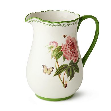 Certified International Mirabella Floral Pitcher