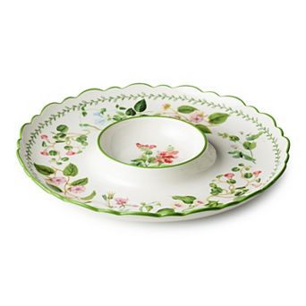 Certified International Mirabella 14-Inch Chip & Dip Serving Platter