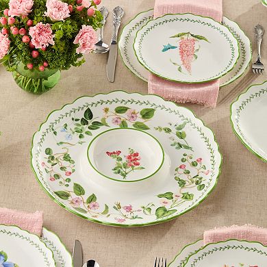Certified International Mirabella 14-Inch Chip & Dip Serving Platter