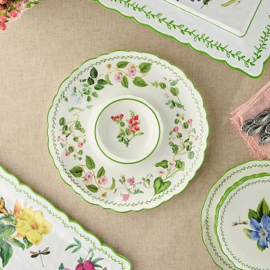 Certified International Mirabella 14-Inch Chip & Dip Serving Platter