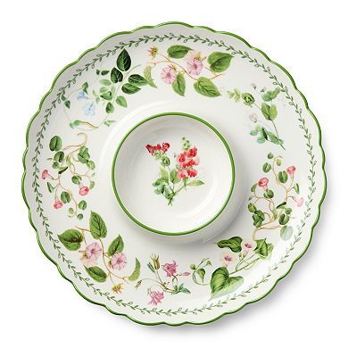 Certified International Mirabella 14-Inch Chip & Dip Serving Platter