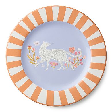 Certified International Menagerie 11 Inch Dinner Plates Set of 4