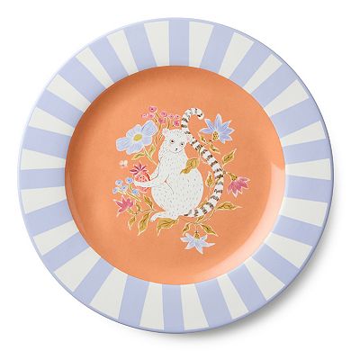 Certified International Menagerie 11 Inch Dinner Plates Set of 4