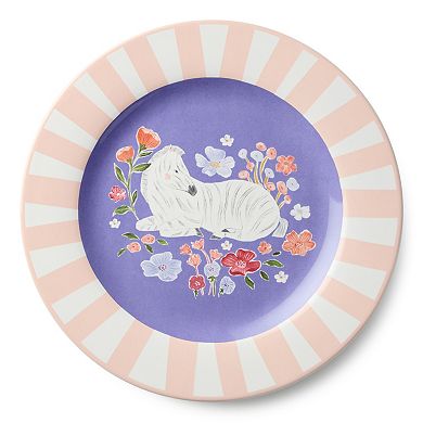 Certified International Menagerie 11 Inch Dinner Plates Set of 4