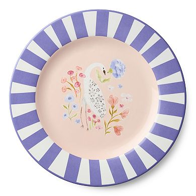 Certified International Menagerie 11 Inch Dinner Plates Set of 4