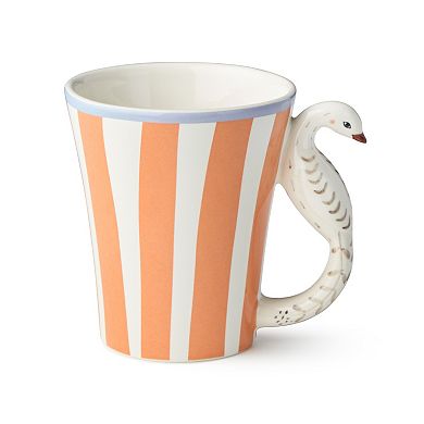 Certified International Menagerie 14 oz. Mug with 3-D Handles Set of 4