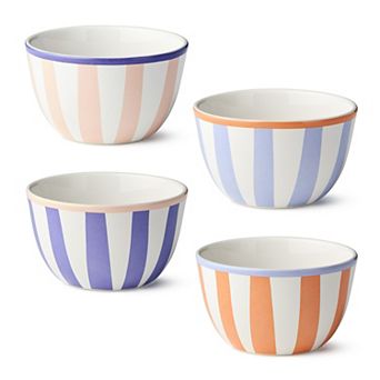 Certified International Menagerie 5.25-Inch x 3-Inch Ice Cream Bowls Set of 4