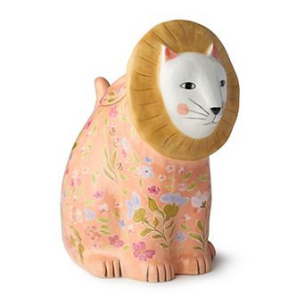 Certified International Menagerie 3-D Floral Cookie Jar