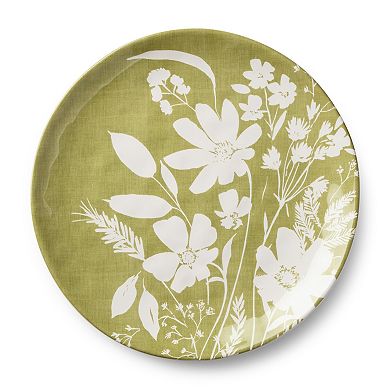 Certified International Wildflowers Set of 4 Dinner Plates 10.5-inches