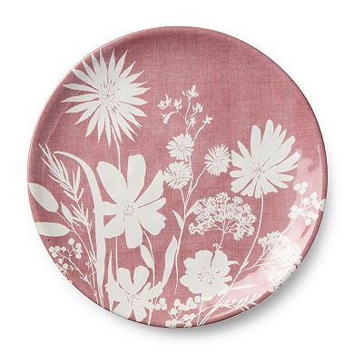 Certified International Wildflowers Set of 4 Dinner Plates 10.5-inches