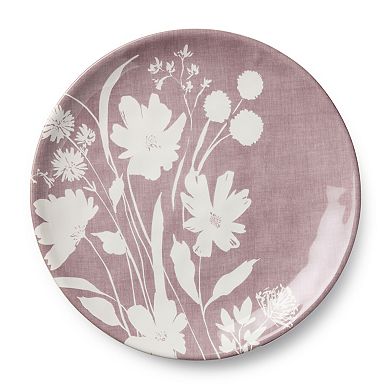 Certified International Wildflowers Set of 4 Dinner Plates 10.5-inches