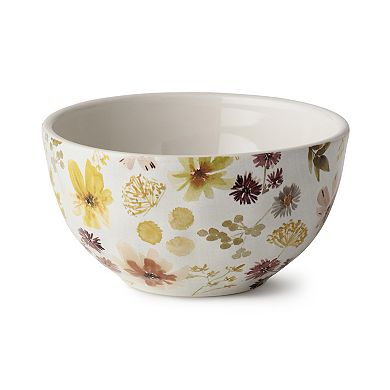 Certified International Wildflowers Set of 4 Ice Cream Bowls