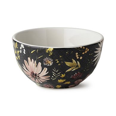 Certified International Wildflowers Set of 4 Ice Cream Bowls