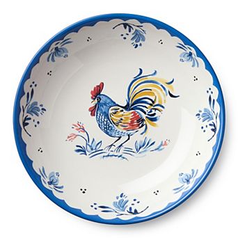 Certified International French Rooster 13-Inch Serving Bowl