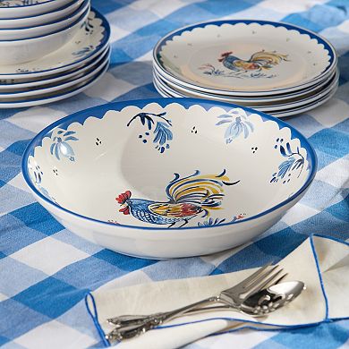 Certified International French Rooster 13-Inch Serving Bowl