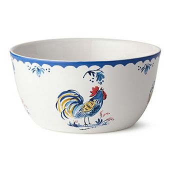 Certified International French Rooster Deep Bowl