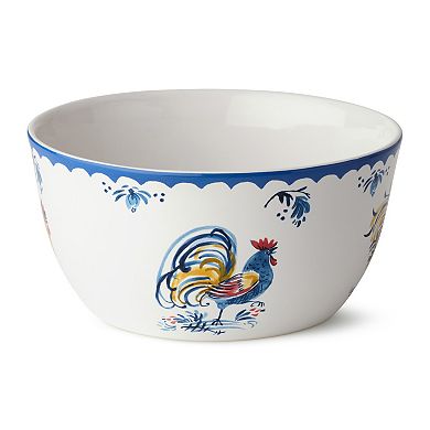 Certified International French Rooster Deep Bowl