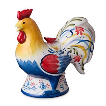 Certified International French Rooster 3-D Teapot