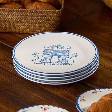 Certified International Bistro 9-Inch Salad Plate 4-Pack