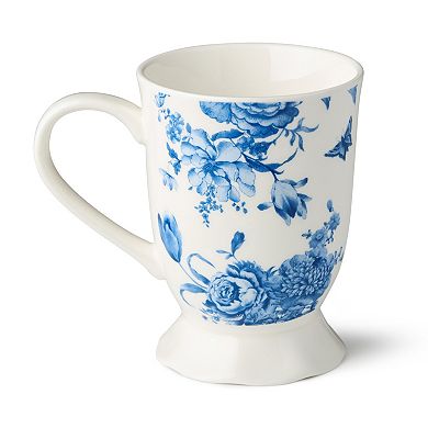 Certified International Gabrielle Blue Set of 6 Mugs