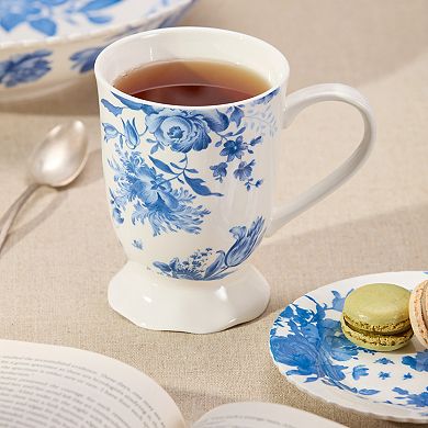Certified International Gabrielle Blue Set of 6 Mugs