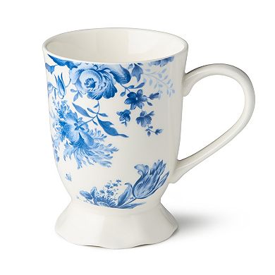 Certified International Gabrielle Blue Set of 6 Mugs