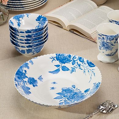 Certified International Gabrielle Blue 12-inch Serving Bowl