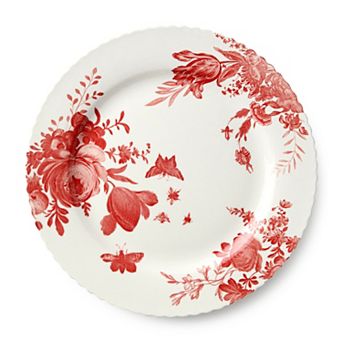 Certified International Gabrielle Rose Set of 6 Dinner Plates