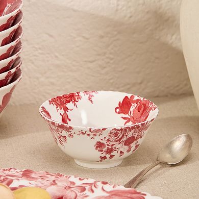 Certified International Gabrielle Rose 6-Piece All-Purpose Bowl Set