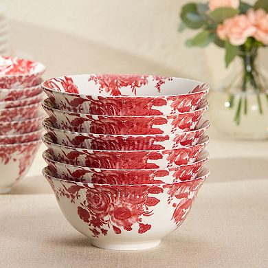 Certified International Gabrielle Rose 6-Piece 6-Inch All-Purpose Bowl Set