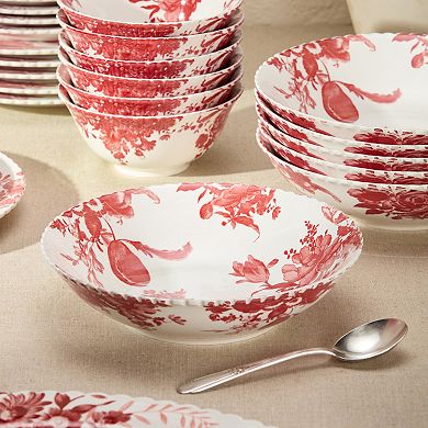 Certified International Gabrielle Rose 6-Piece Soup Bowl Set