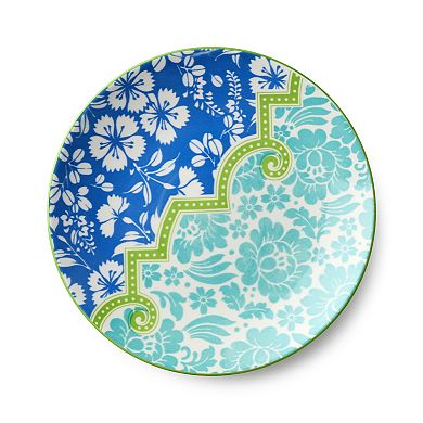 Certified International Pavillion Set of 6 Assorted Salad Plates