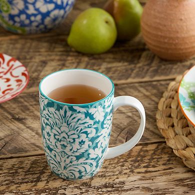 Certified International Pavillion Set of 6 Assorted Mugs