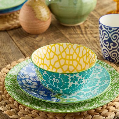 Certified International Pavillion Set of 6 All Purpose Bowls