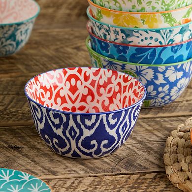 Certified International Pavillion Set of 6 All Purpose Bowls