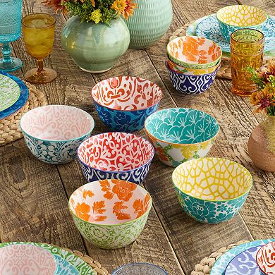 Certified International Pavillion Set of 6 All Purpose Bowls