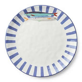 Certified International Something Fishy 13-Inch Round Platter