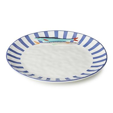 Certified International Something Fishy 13-Inch Round Platter