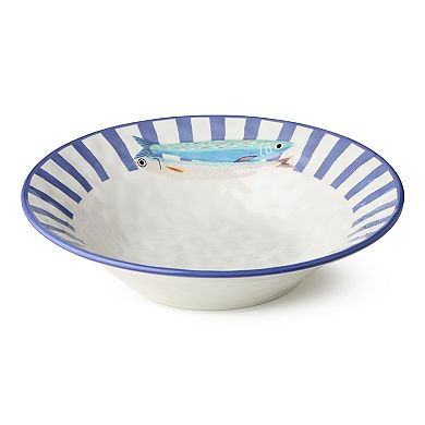 Certified International Something Fishy Serving Bowl