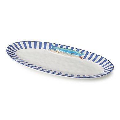Certified International Something Fishy Fish Platter