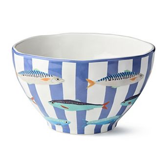 Certified International Something Fishy Deep Bowl
