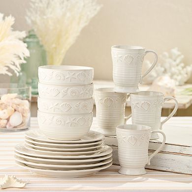Certified International Coastline 16-Piece Dinnerware Set
