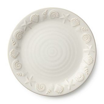 Certified International Coastline Set of 4 Dinner Plates