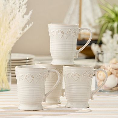 Certified International Coastline Set of 4 18-oz. Mugs
