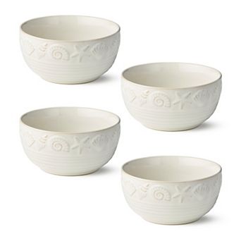 Certified International Coastline Set of 4 Ice Cream Bowls