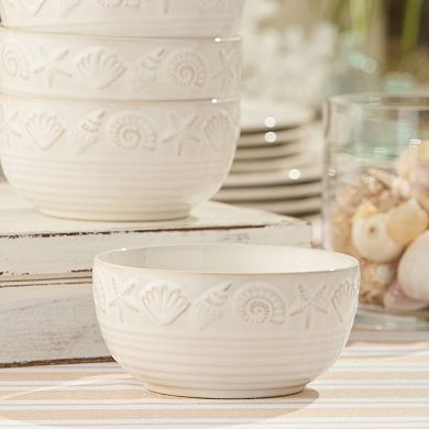 Certified International Coastline Set of 4 Ice Cream Bowls