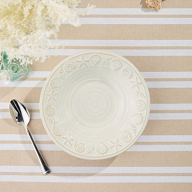 Certified International Coastline Set of 4 Soup Bowls